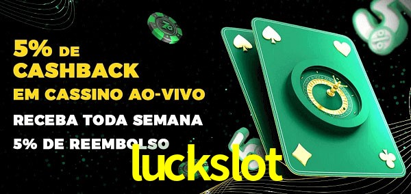 Promoções do cassino ao Vivo luckslot